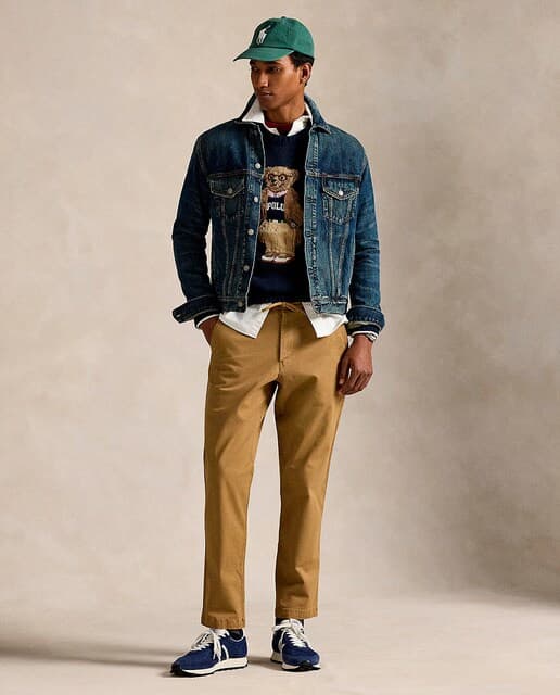 Polo Ralph Lauren Pantalón chino de hombre de algodón elástico Classic Fit