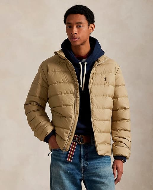 Polo Ralph Lauren Plumífero de hombre ligero con caballo bordado